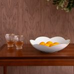 FINAL SALE - ENCANTO Amelia Medium Bowl Camellia and White - Image 4