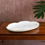 ENCANTO Amelia Oval Tray Cream and White - Image 2