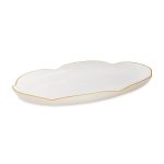 ENCANTO Amelia Oval Tray Cream and White