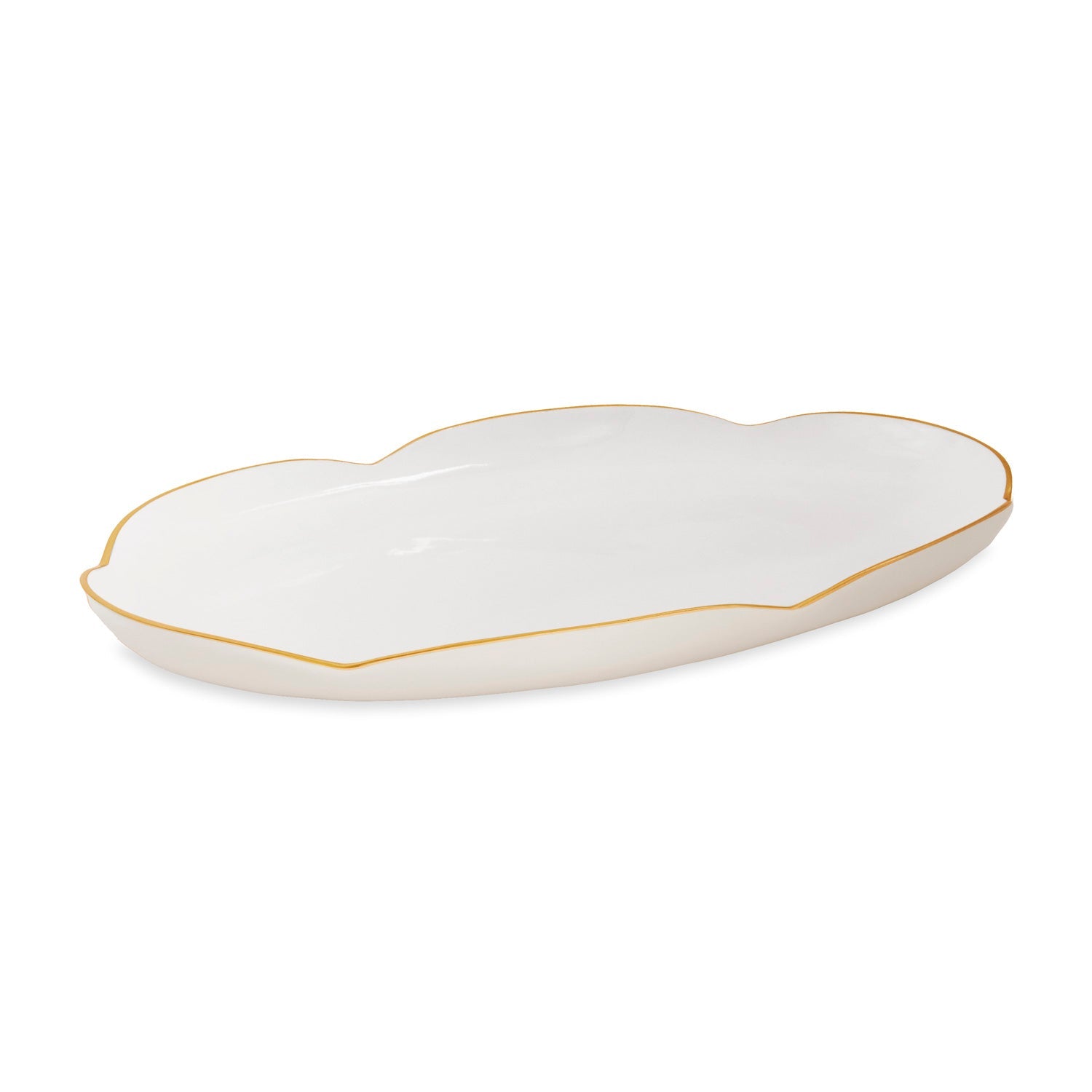 8898__1_e7bc58b9-ab7e-463c-b034-ce591b8a365a ENCANTO Amelia Oval Tray Cream and White - Image 1