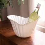 ENCANTO Vienna Large Ice Bucket Cream and White - Image 3
