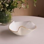 ENCANTO Aries Small Bowl Cream and White