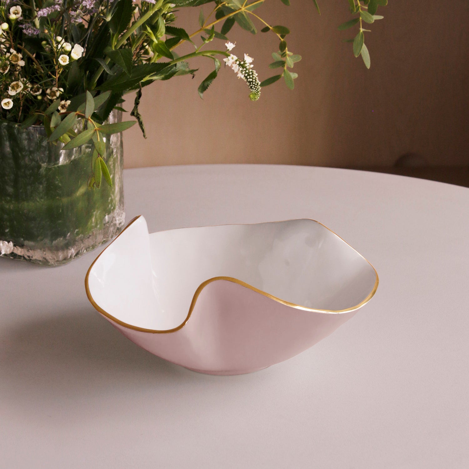 8925_cb5eaf82-413a-4aee-929c-9c55b25204bf ENCANTO Aries Small Bowl Camellia and White - Image 1