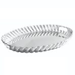 VINTAGE Swirl  Oval Tray with Handles - Image 2