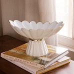 ENCANTO Vintage Hermes  Pedestal Cream and White - Image 3