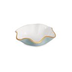 ENCANTO Carola Small Round Bowl Slate and White - Image 2