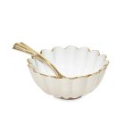 ENCANTO Vienna Mini Bowl with Spoon  Cream and White - Image 2