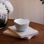 ENCANTO Osaka Small Bowl Slate & White