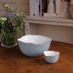 ENCANTO Osaka Small Bowl Slate & White - Image 4