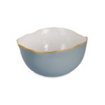 ENCANTO Osaka Large Bowl Slate & White - Image 2