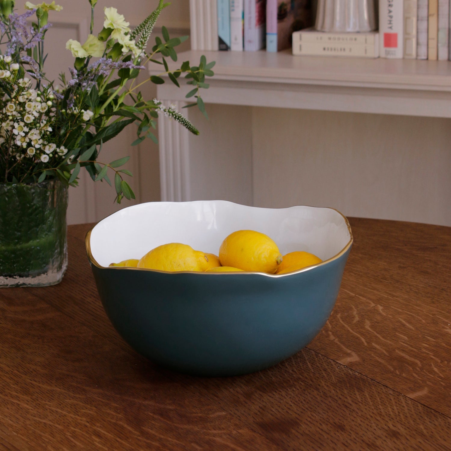 8998__2_14727ec5-92ef-41d5-ac30-6bd31199f6b2 ENCANTO Osaka Large Bowl Midnight & White - Image 1