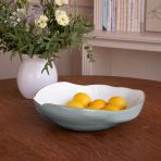 FINAL SALE - ENCANTO Nuevo Large Bowl (Slate & White) - Image 3