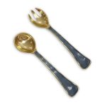 ENCANTO Soho Salad Servers Midnight - Image 2