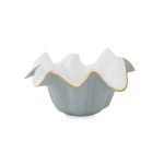 ENCANTO Medium Medusa Bowl Slate and White