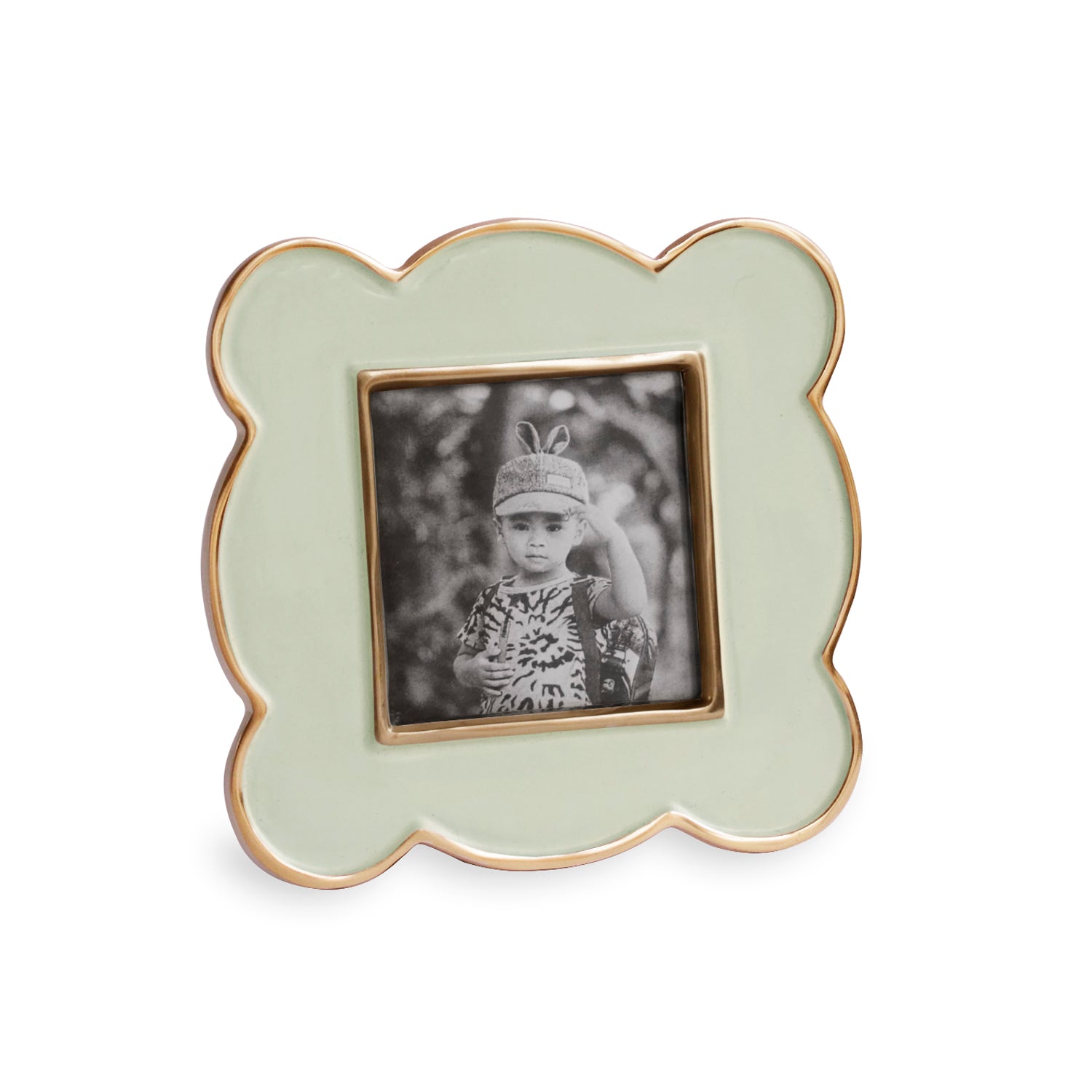 9061_2_95c76fb0-fde1-47d7-b960-d1bce164e119 ENCANTO Amelia Giftables Frame 3"x 3" (Pistachio) - Image 1