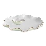 ENCANTO Colette Large Chip and Dip (Pistachio and White)