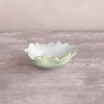 ENCANTO Colette Mini Round Bowl  (Pistachio and White)