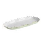 ENCANTO Colette Oblong Tray (Pistachio and White) - Image 2