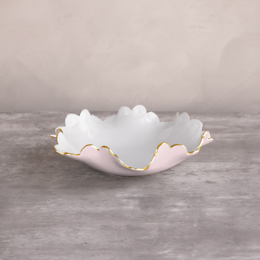 9097 ENCANTO Colette Small Bowl (Camellia and White) - Image 1
