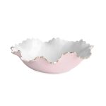 ENCANTO Colette Large Bowl (Camellia and White)