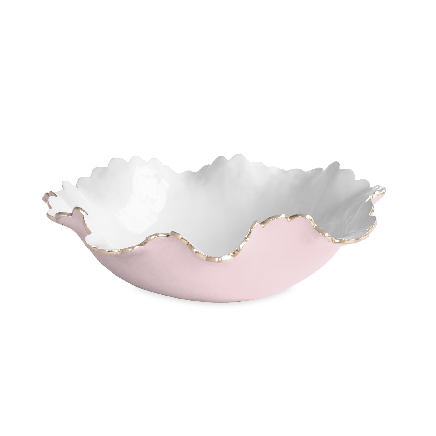 9105_2_a7ef28c8-d6d1-4e2f-af9f-bd7ff0597818 ENCANTO Colette Large Bowl (Camellia and White) - Image 1