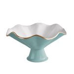 ENCANTO Vento Pedestal (Turquoise and White)