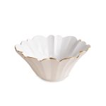 ENCANTO Avril Medium Bowl (Cream and White)