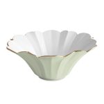 ENCANTO Avril Large Bowl (Pistachio and White)