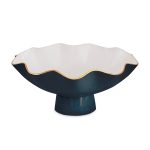 ENCANTO Carola Large Pedestal (Midnight and White)