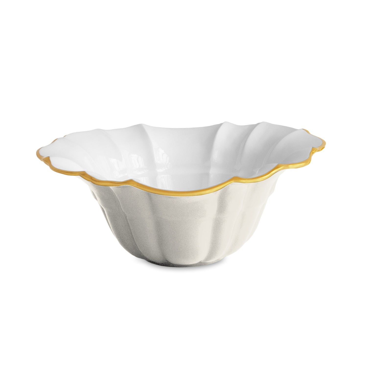 9174_2_ef2c4d43-cacb-4508-966a-e29042da0d9e ENCANTO Tuscany Medium Bowl (Cream and White) - Image 1