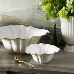 ENCANTO Tuscany Large Bowl (Cream and White) - Image 2