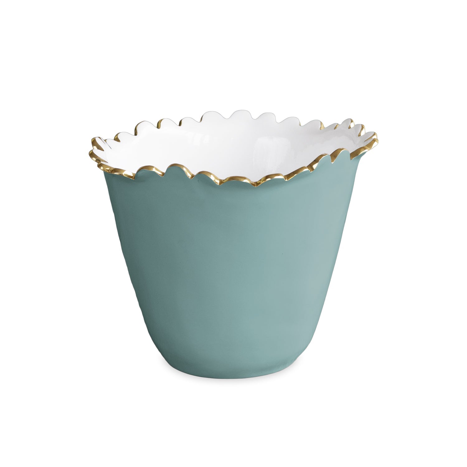 9183_2_fb0ec667-641b-4594-b8d2-6b491ec1c356 ENCANTO Colette Ice Bucket (Turquoise and White) - Image 1