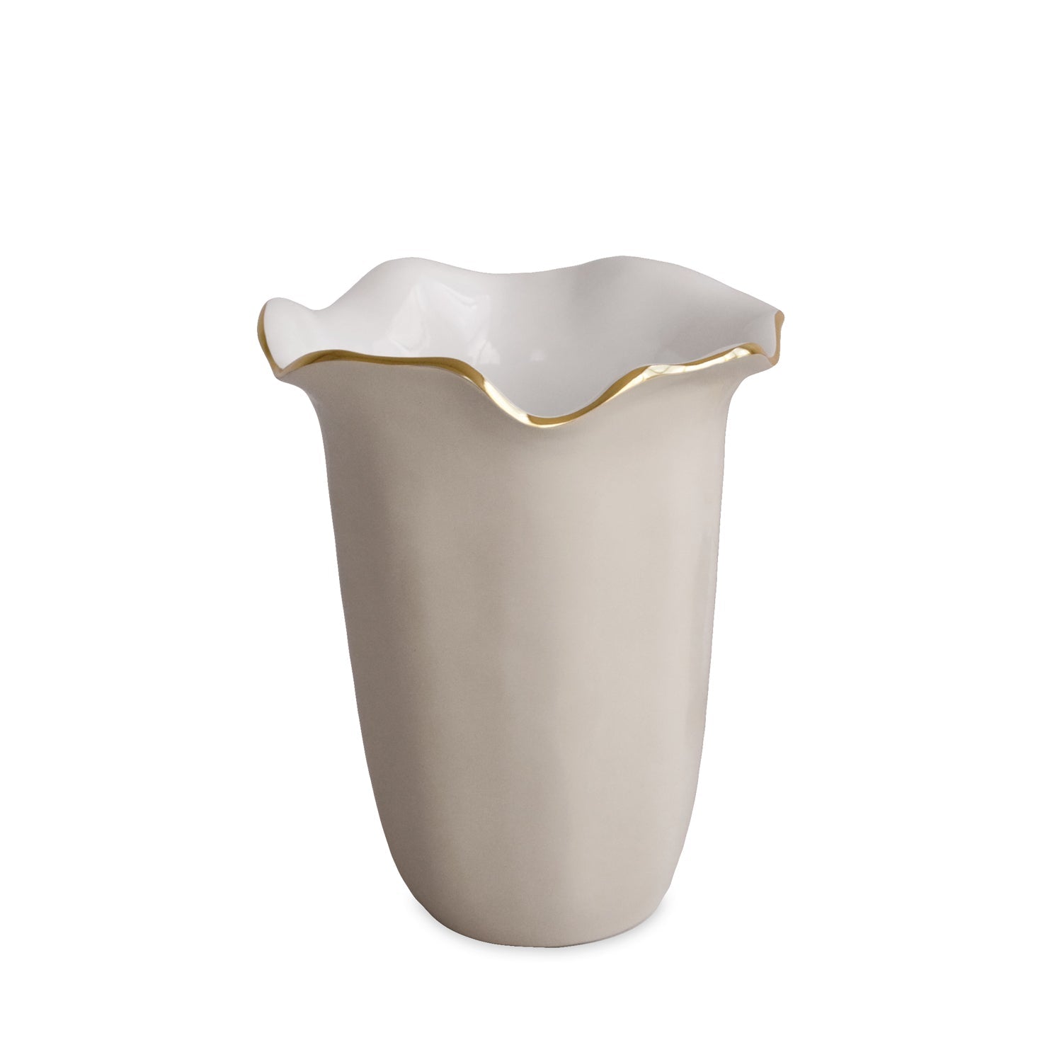 9189_2_7361f9d5-9b78-4d5b-91b4-2eddb4c61284 ENCANTO Carola Wine Bucket (Cream and White) - Image 1