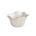ENCANTO Carola Medium Bowl (Cream and White)