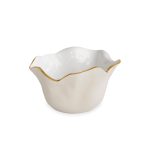 ENCANTO Carola Medium Bowl (Cream and White)
