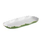 ENCANTO Colette Oblong Tray (Leaf Green and White)