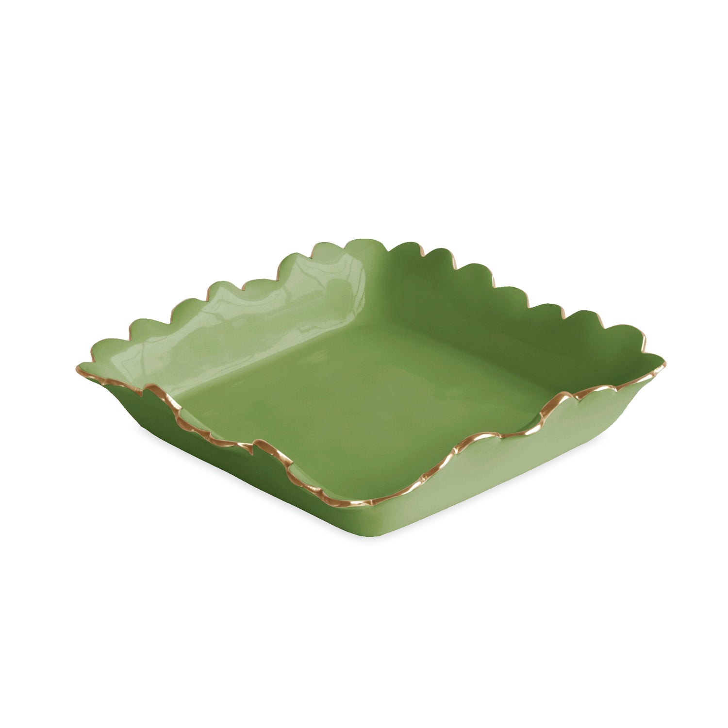 9265_2_6e28771f-d963-4536-83c1-25f34c029800 ENCANTO Colette Luncheon Napkin Holder (Leaf Green) - Image 1