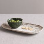 FINAL SALE - CERAMIC Aurora Dip Bowl Set of 2 (Green) - Image 2