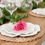 VIDA Alegria 11" Dinner Plate Set of 4 (White) - Image 13