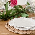 VIDA Alegria 11" Dinner Plate Set of 4 (White) - Image 14