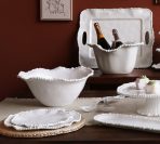 VIDA Alegria 11" Dinner Plate Set of 4 (White) - Image 16