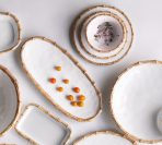VIDA Bamboo 7.5" Cereal Bowl Set of 4 (White and Natural) - Image 11