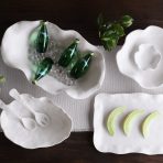 VIDA Nube Large Salad Servers (White) - Image 3