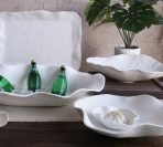 VIDA Nube Large Oval Bowl (White) - Image 5