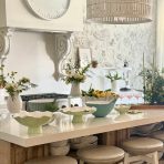 ENCANTO Carola Pedestal Cake Plate (Pistachio and White) - Image 7