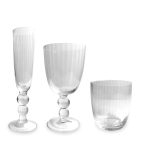 GLASS Venice Stemless Wine Glass/Double Old Fashioned Set of 4 (Clear) 14 fl oz - Image 8